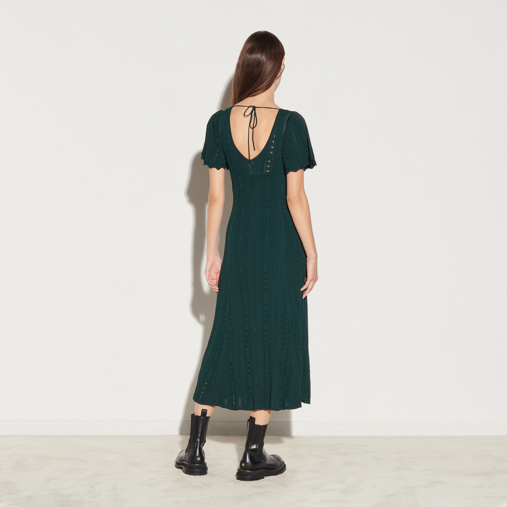 Long Knit Dress Dresses