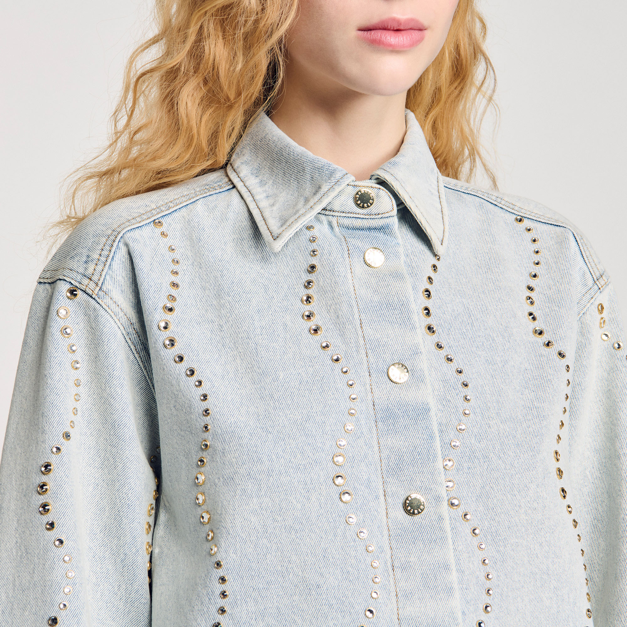 Sandro Velvet Top (light orange/light blue/6-9year) | ティーシャツ｜We are  Kids(ウィ・アー・キッズ)｜Ron Herman