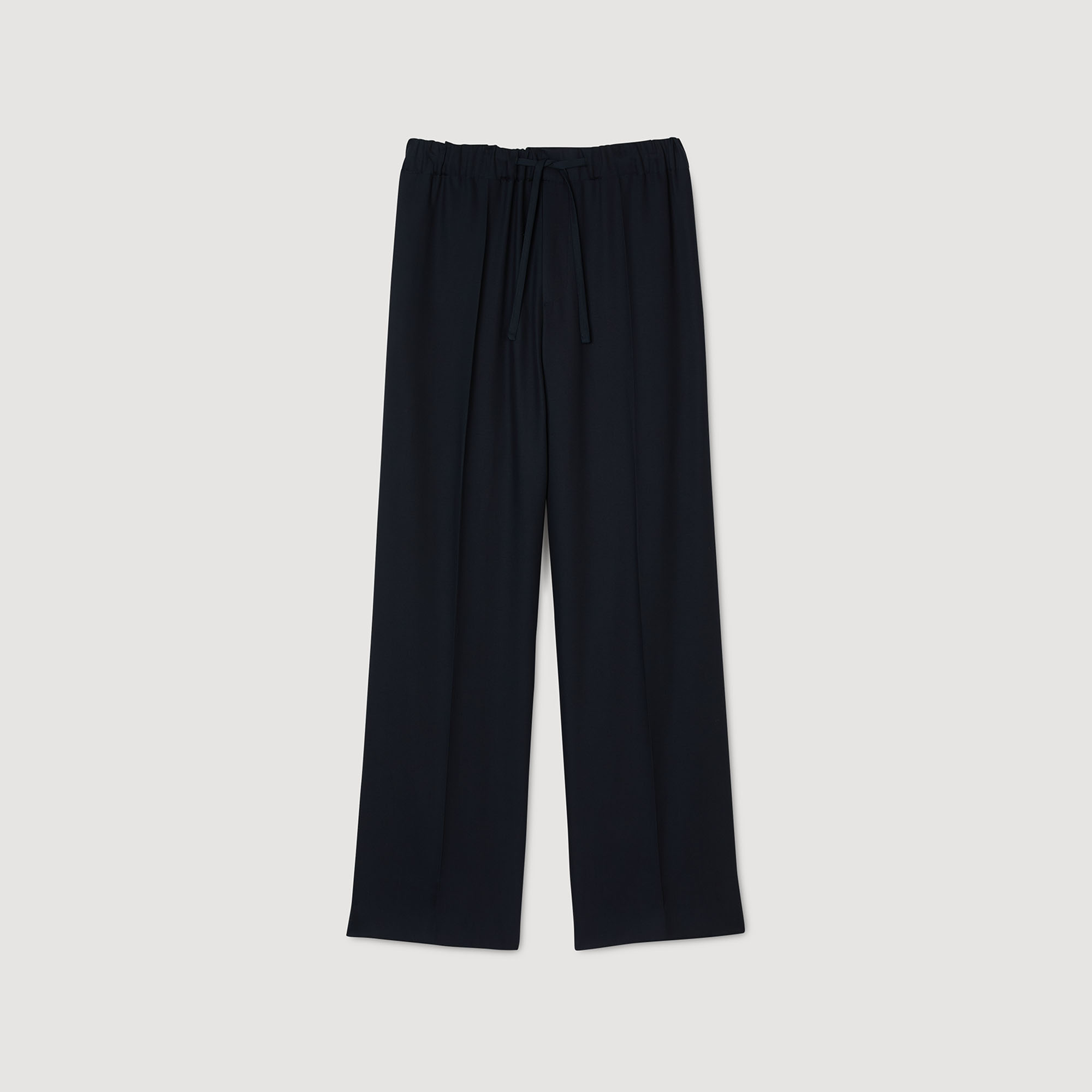 関税・送料込み!【国内発送】SANDRO Wide Leg パンツ SANDRO Wide-Leg Trousers | endource