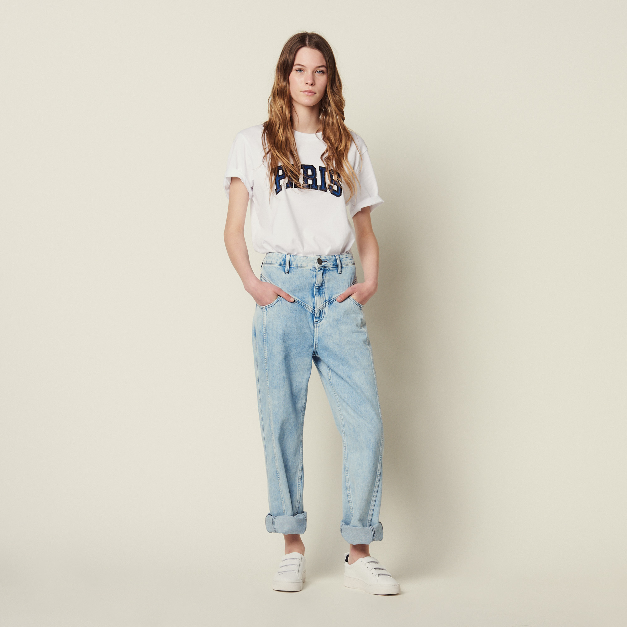 sandro velcro sneakers