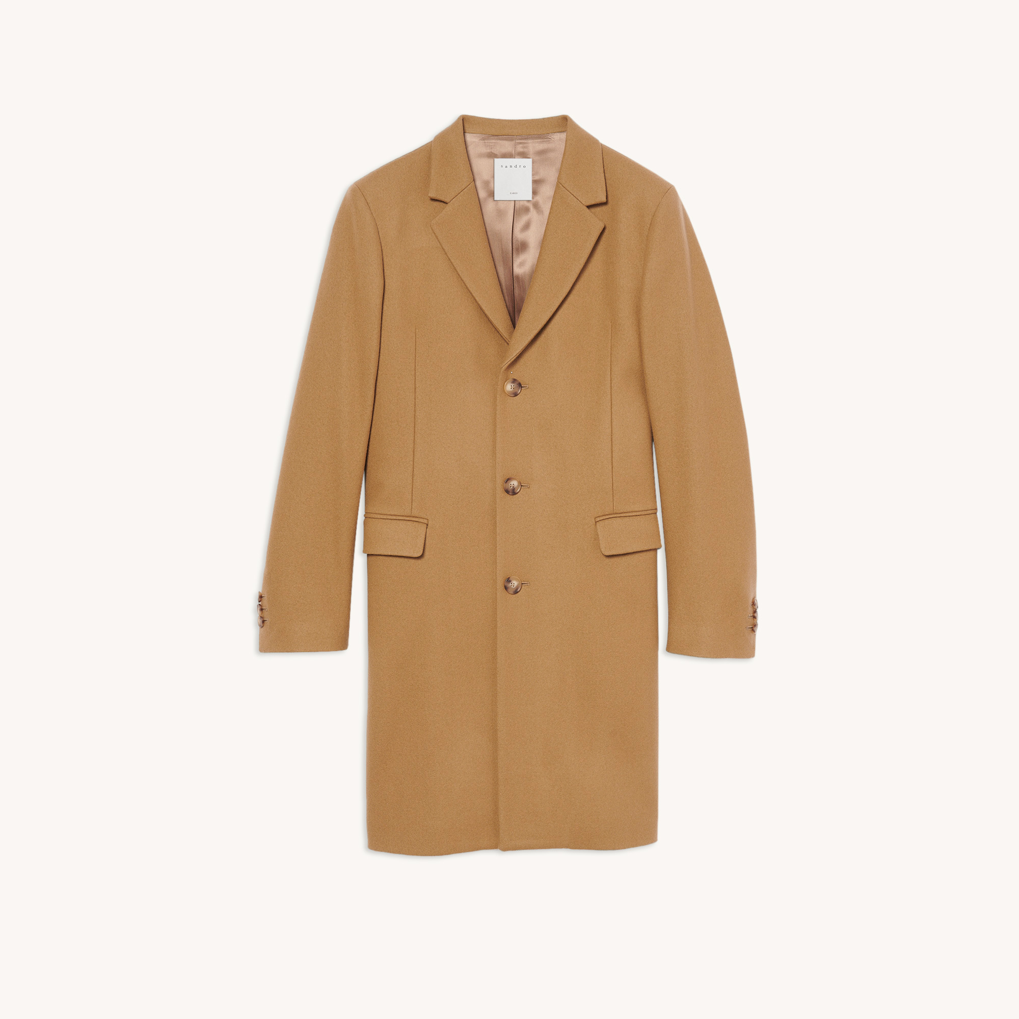 Sandro cashmere coat hot sale
