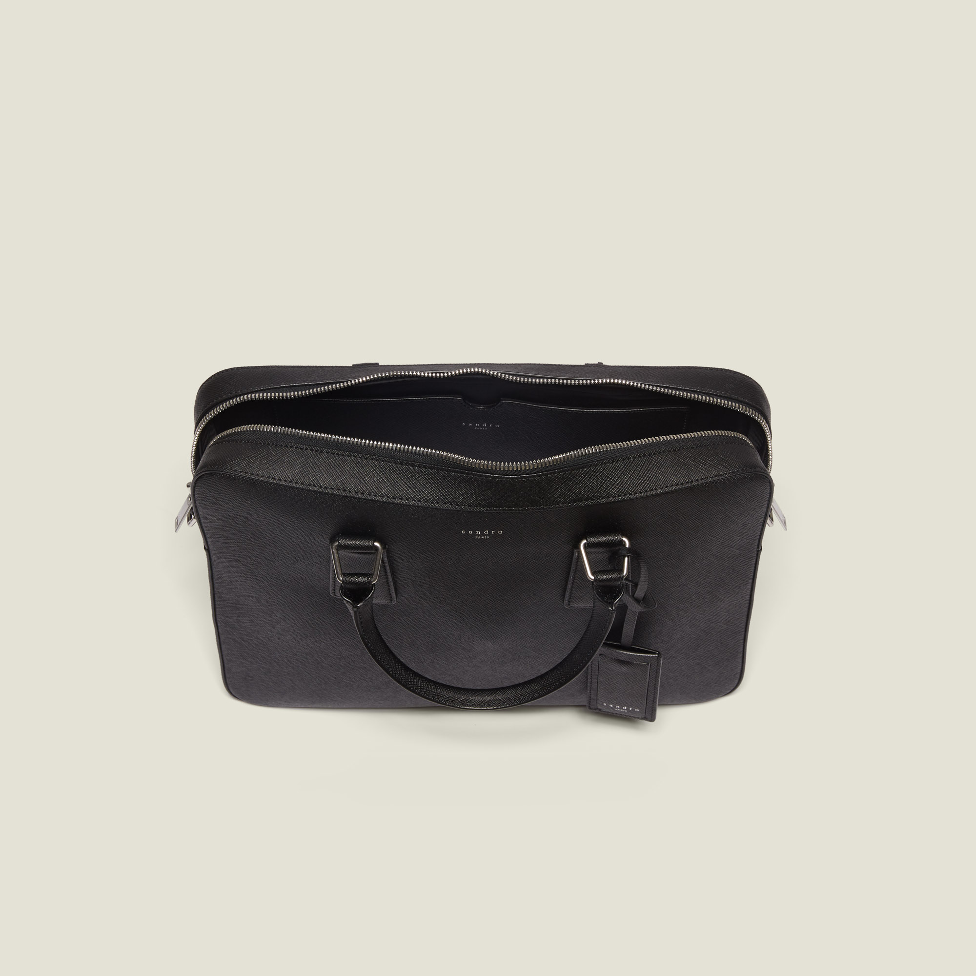 sandro saffiano briefcase